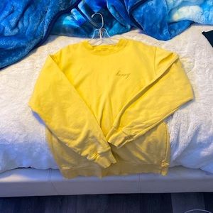 brandy melville honey sweater